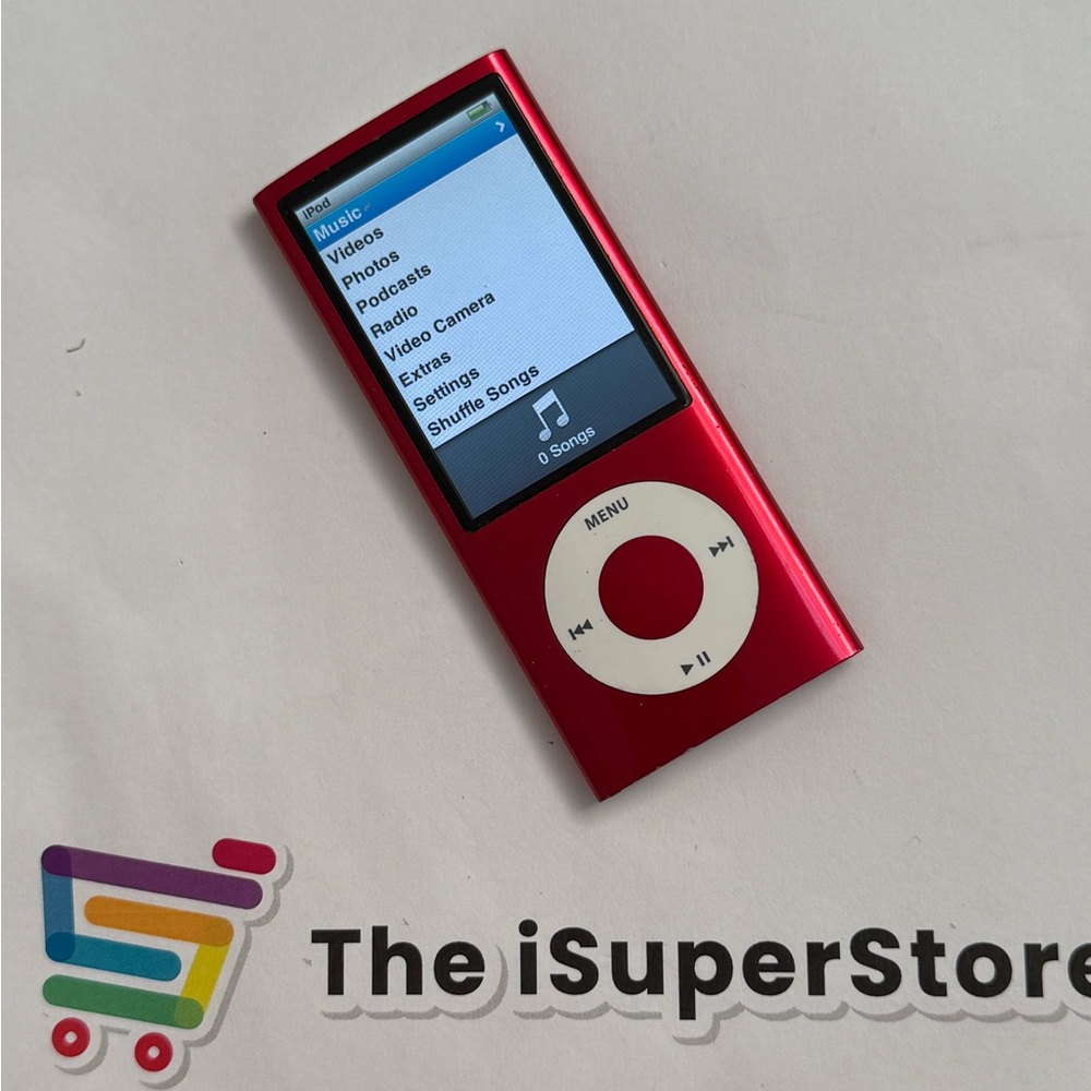 Apple ipod Nano 5th Gen 8GB Red + 1 YR Warranty - Picture 4 of 6